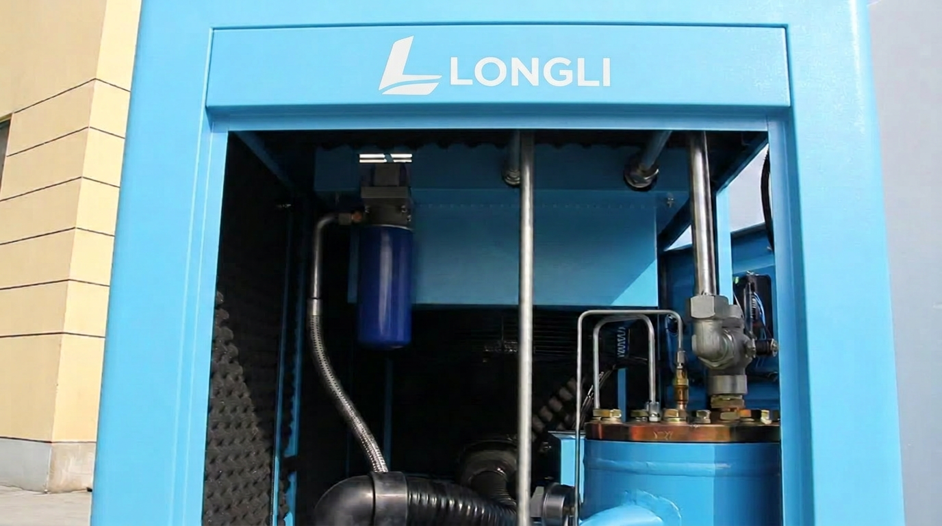 LPM20HP Permanent Magnet VSD Screw Air Compressor